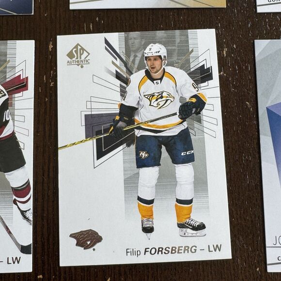 NHL Hockey 12 Card Lot SP Authentic Upper Deck Fleer - Picture 12 of 13